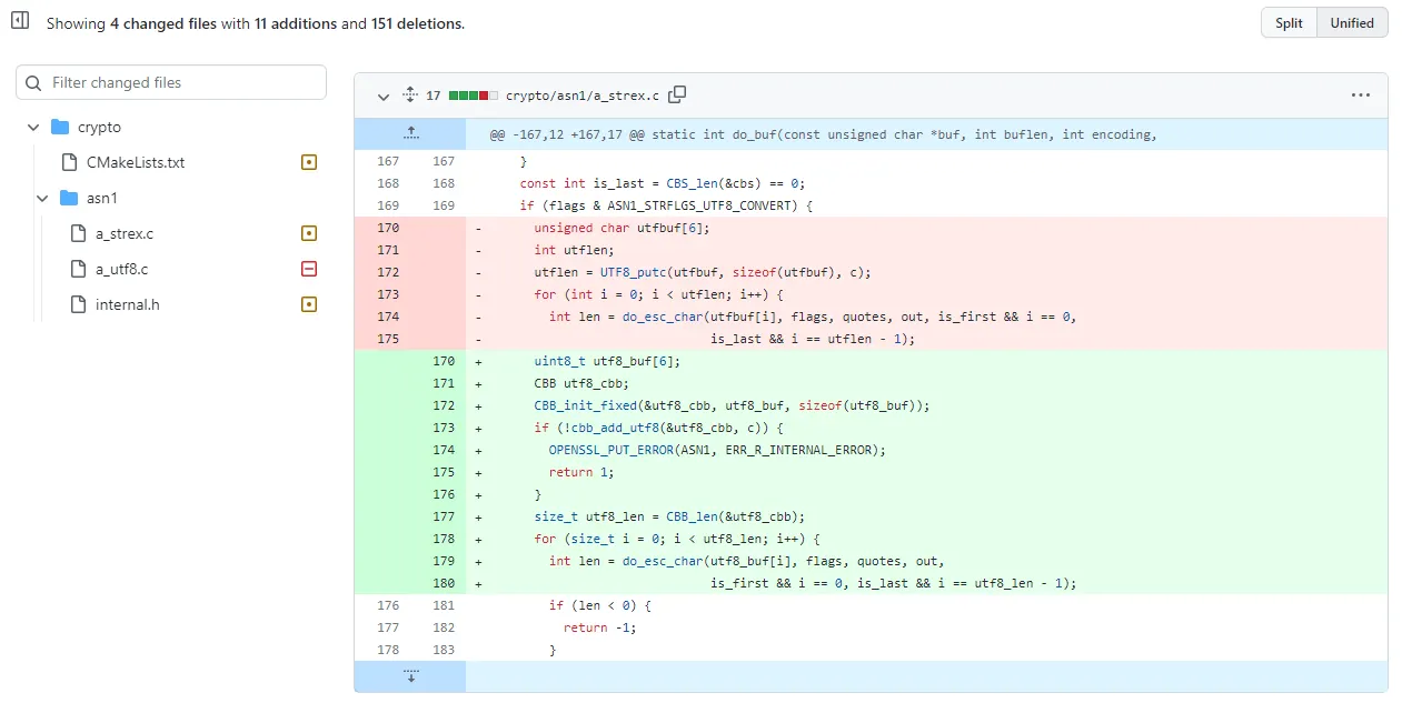 Structured parsing in BoringSSL
